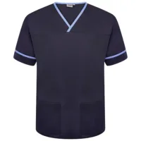 “Smart” Scrubs Top – UNISEX Trimmed Medical Scrubs Tunic – 18 Colours (BJS-NSTT) - Image 10