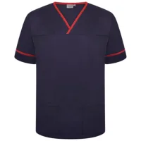 “Smart” Scrubs Top – UNISEX Trimmed Medical Scrubs Tunic – 18 Colours (BJS-NSTT) - Image 11