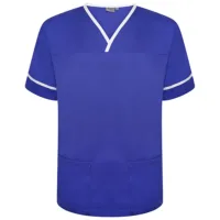“Smart” Scrubs Top – UNISEX Trimmed Medical Scrubs Tunic – 18 Colours (BJS-NSTT) - Image 15