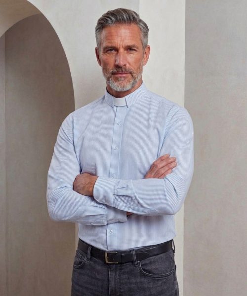 Striped Clergy Shirts by Moville
